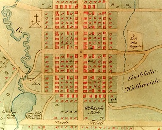 Ebendorf im Jahre 1797